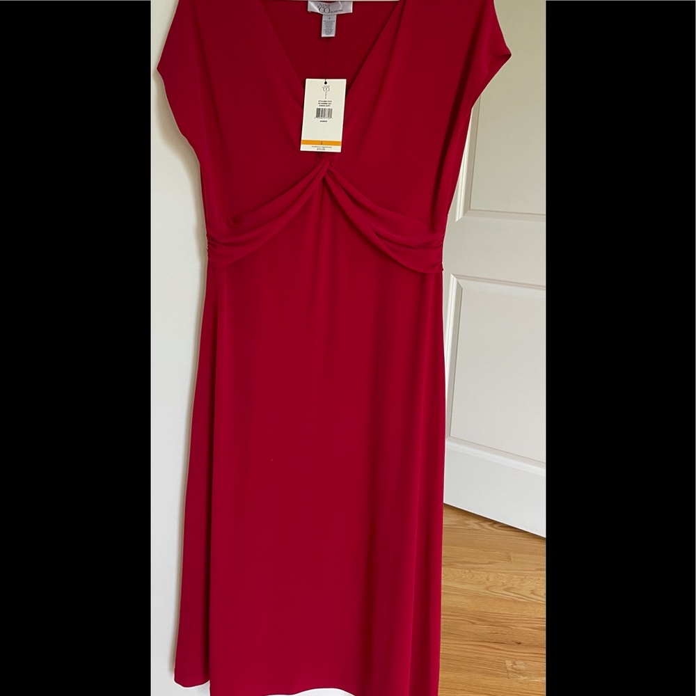 Red dress…can be dressed up or down